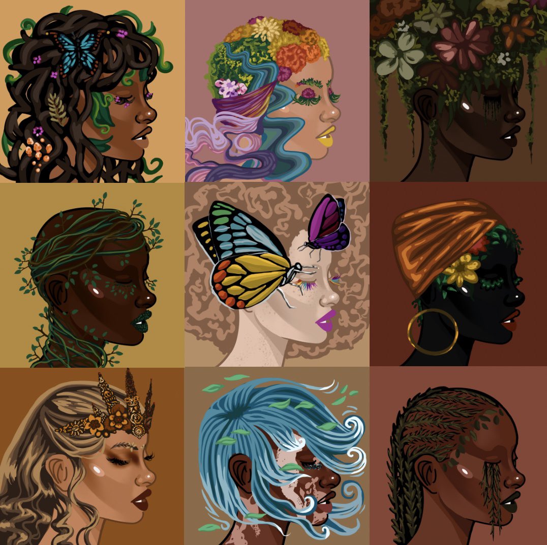 alanasxmone's tweet photo. Hey yallll my ethereum drop “Spring Goddesses” happened today… Price  is between 0.10-0.25ETH! @opensea 

I know for a lot of us, sales have been slow, but we can’t let that stop us. Keep creating!!!

https://t.co/gwHEQMWyKK https://t.co/ShlLvNKvBj
