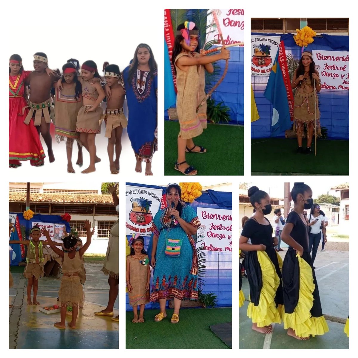 Falcon_Educa's tweet photo. #13MAY Desde la Unidad Educativa  Nacional Ciudad de Coro de la capital Falconiana se realizó el Festival de danza y teatro indígena en su Fase Municipal tradicional donde  una muestra de saberes de los pueblos indígenas .
@NicolasMaduro @_LaAvanzadora @MPPEDUCACION https://t.co/zGLWDzDojx