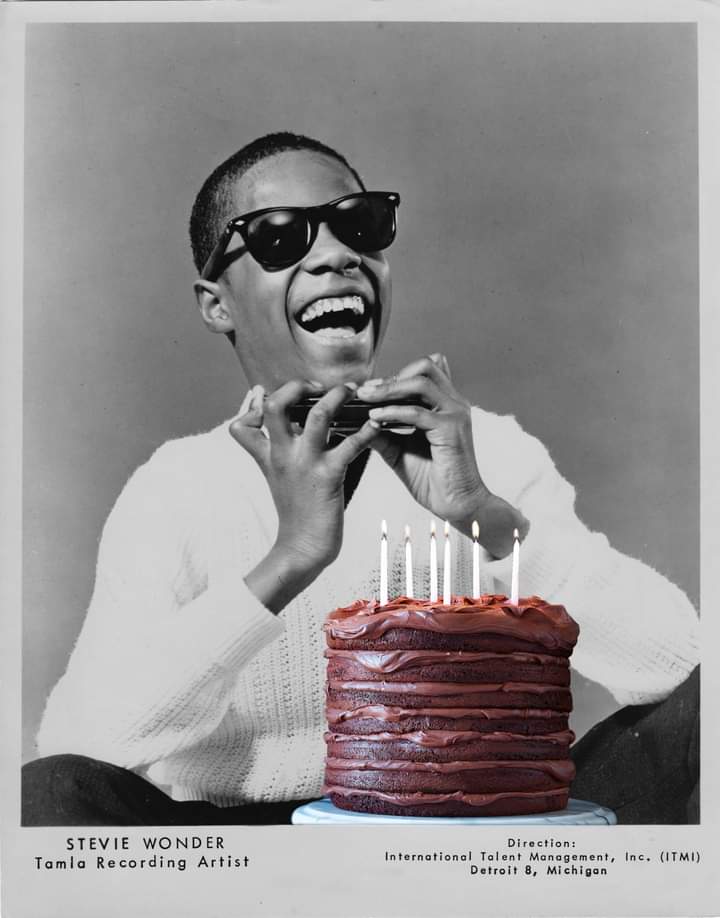 Happy birthday Stevie Wonder.     