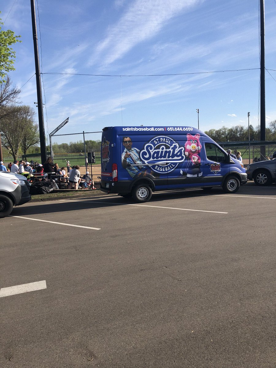 TomMustang67's tweet image. Fun evening reminiscing with @cmhoffmann21 and the @StPaulSaints at the @LFSASoftball games tonight!