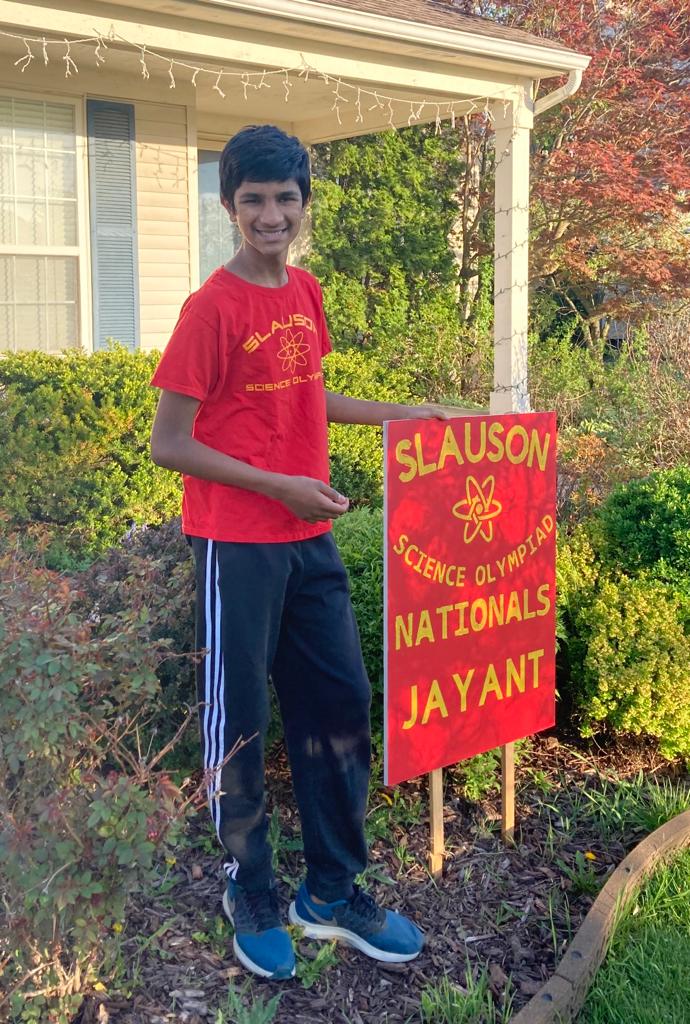 Go Jayant !

#SO2022Caltech 

<a href="/scioly2022/">2022 National Tournament</a> #SlausonSO <a href="/Miscioly/">Michigan Science Olympiad</a> <a href="/Caltech/">Caltech</a> <a href="/A2schools/">A2 Public Schools</a> @A2SchoolsSuper <a href="/A2Slauson/">Slauson MS</a> @jkhanson <a href="/KSBAJCZ/">Kristy Bajcz</a> <a href="/flythe_i/">icpbg</a> <a href="/kithomas555/">Kim Thomas</a> <a href="/A2Pioneer/">A2Pioneer</a> <a href="/AmyYu19360643/">Amy Yu</a> <a href="/Shooshan5/">Shooshan Danagoulian</a> <a href="/bavani_vijay/">Bavani Vijay</a> <a href="/binsur/">Bindu Menon</a>  <a href="/mpbhide/">Mangesh</a> <a href="/TheAADairy/">Washtenaw Dairy</a>  @steamcoders