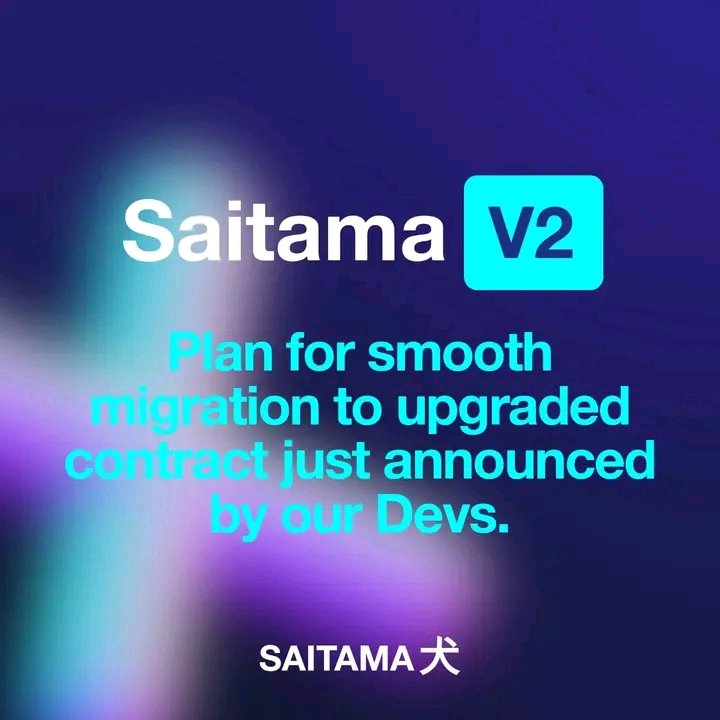 SagnaIdrissa's tweet photo. Saitama Inu va faire une migration vers la version 2 ceux qui réduira le total supply https://t.co/wfwCNWFreu