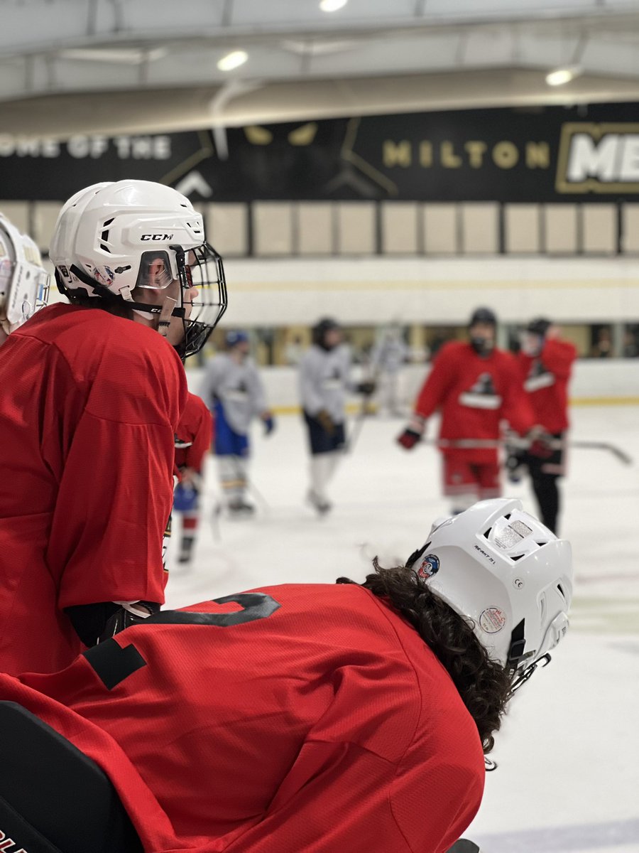 MenaceOJHL's tweet photo. Day 1 of prospect camp = a lot of fun 🤩
#MenaceCamp https://t.co/i2cMl9RYRu