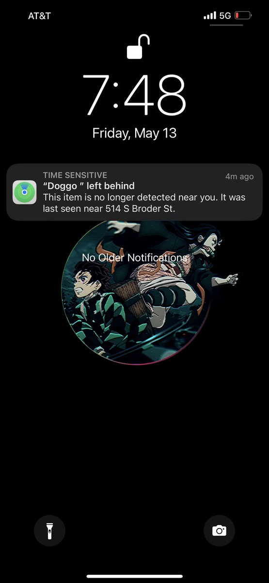 Everytime I leave the house without cash I get this notification and it makes me sad everytime