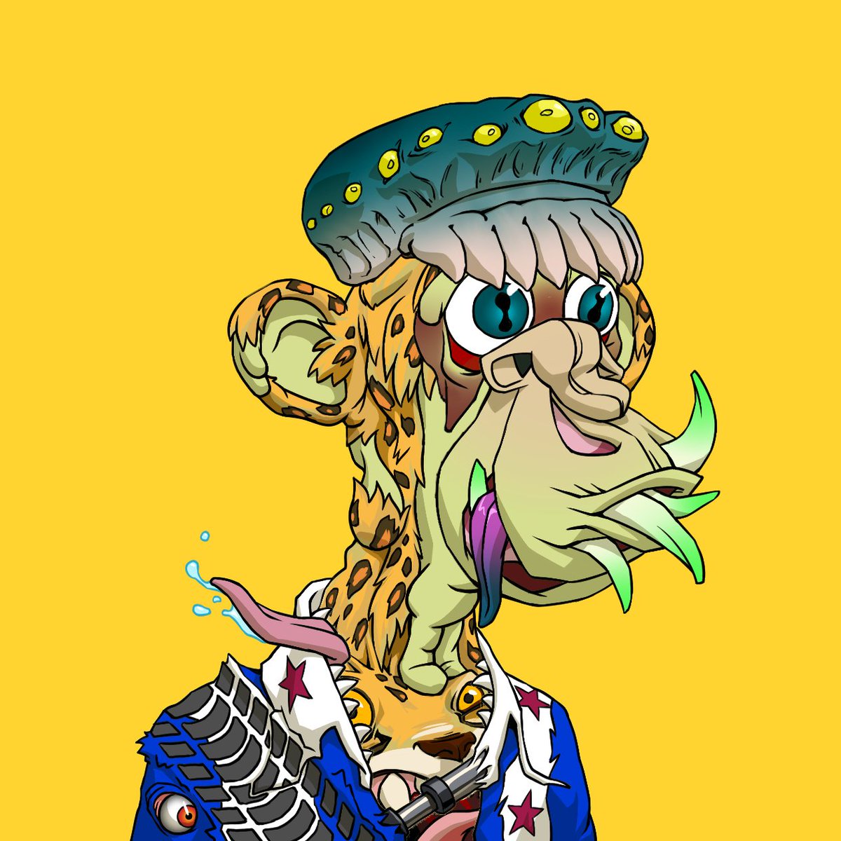 AntJDbankz's tweet photo. Friday Night Lights #yellowmutant snipe @0xMAYC https://t.co/KNcPAPi9HA