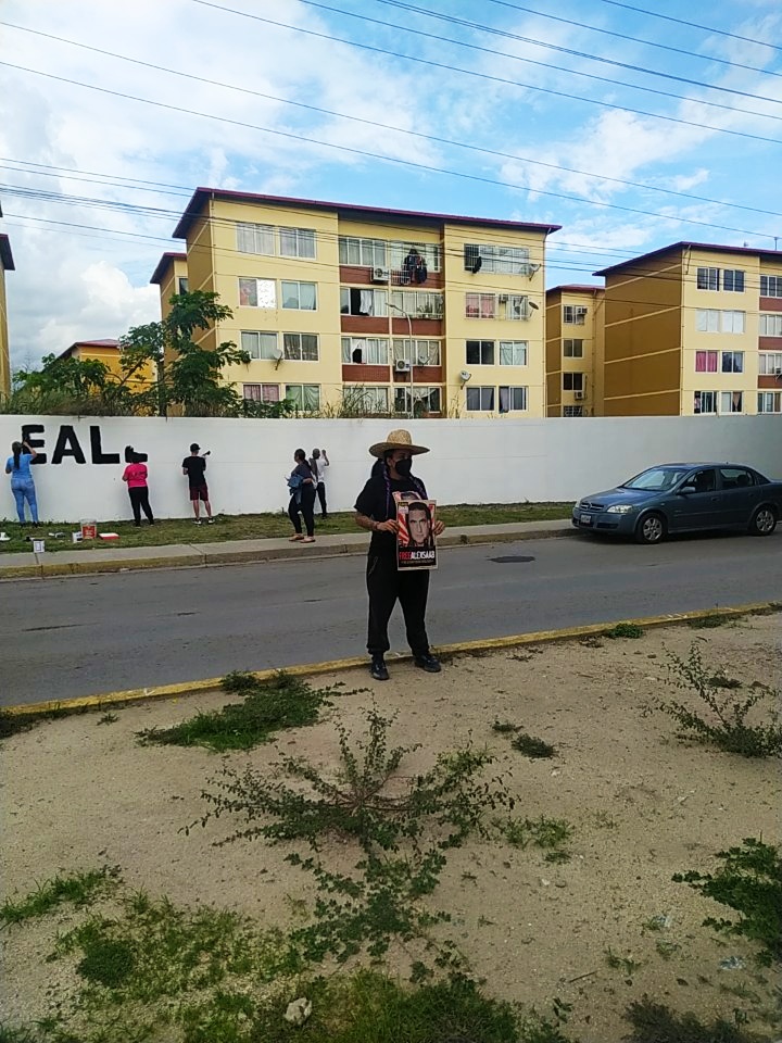 Nuestro mural! #FreeAlexSaab 
💛💙❤️
@mayorgamiriam 
@YuryHdz08 
@Guerri1978 @IrisKandanga @indiodvenezuela @ElTiagoPsuv @LaChina1305