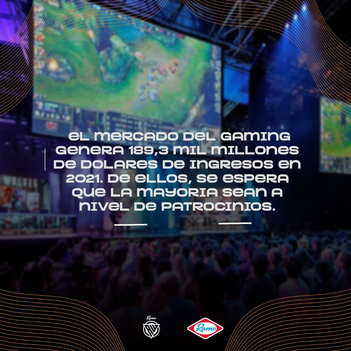 Awk_Gaming's tweet photo. El mundo del Gaming va en ascenso. Los número del año pasado nos indican que este será aún mejor, así que como comunidad, sigamos trabajando entre todos para hacerlo crecer.
.
.
.
.
.
#AwkGaming #Ramo #WeAreAwake #Gaming #Consumo #esports https://t.co/CJV6y3258m