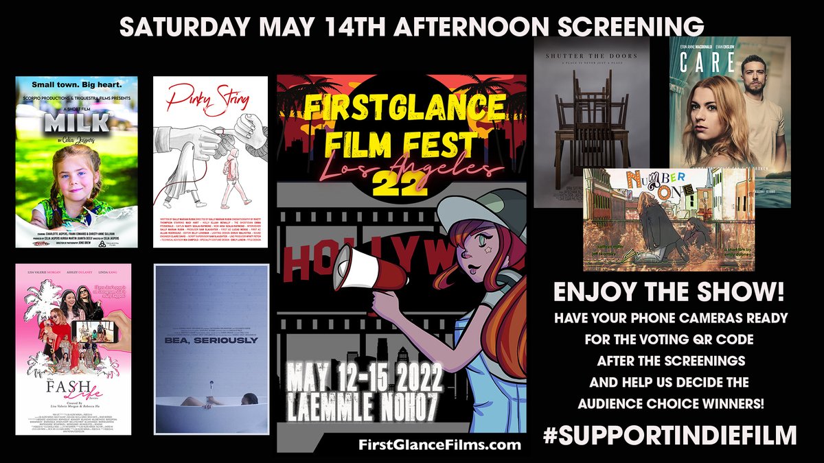 FirstGlance Film Festivals- Checkmark since 2019 tweet media