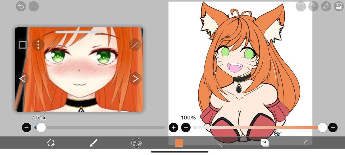 arts_santiago's tweet photo. Ya casi termino este pequeño dibujo de karant, espero tenerlo listo mañana (~‾▿‾)~🧡
#karant #vtuber https://t.co/SiuXiZpKEt