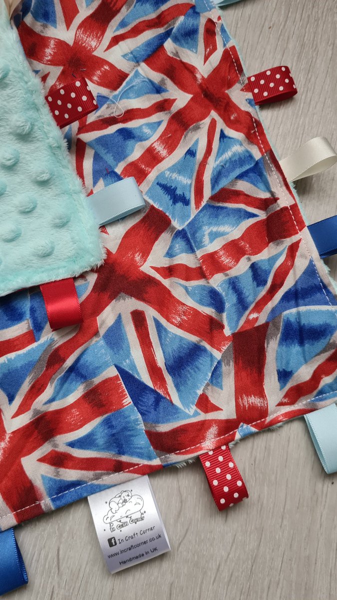 InCraftCorner's tweet photo. Will be adding this #unionjack comforter to the website tomorrow.
#taggie #babycomforter #Jubilee #babygift https://t.co/R4cc0R4zK4