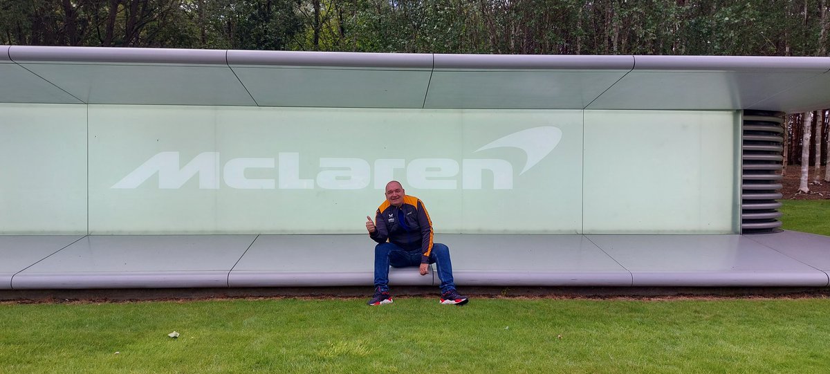 dburgersdijk's tweet photo. Thank you @McLarenF1 for this special moment yesterday in my F1 life when i got to visit and touch my hero Ayrton Senna's car, with my friend of the @McLarenNLFans Your factory is motorsport history and for me holy ground. #FearlessForward #FansLikeOnOther still get believe it 🧡 https://t.co/Xa1ey1P6GB