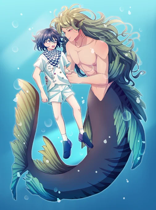 Last year's mermay drawings!
#danganronpa 