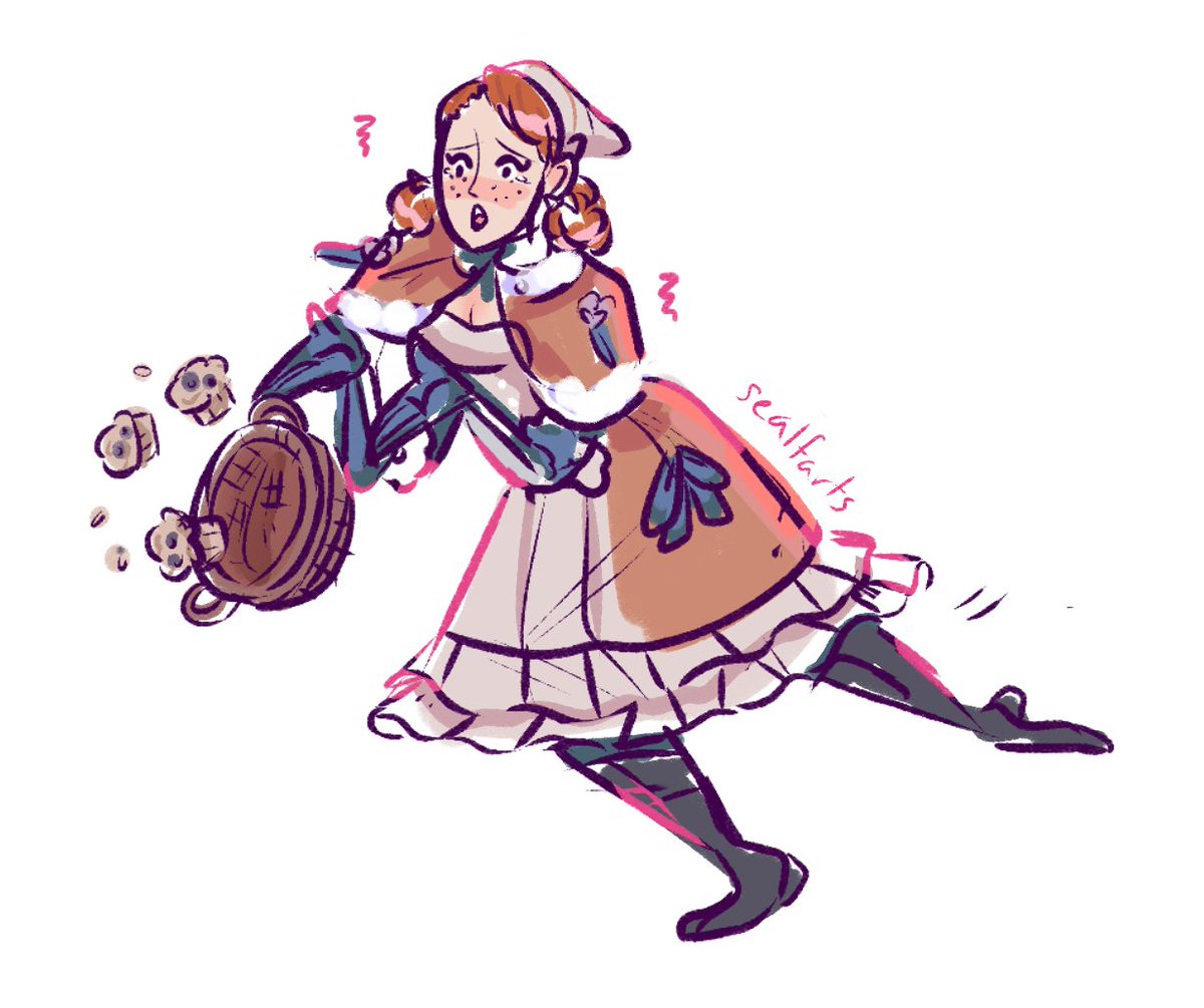 「annettes!!!!!! #fe3h 」|its mariel sealfarts 🦭のイラスト