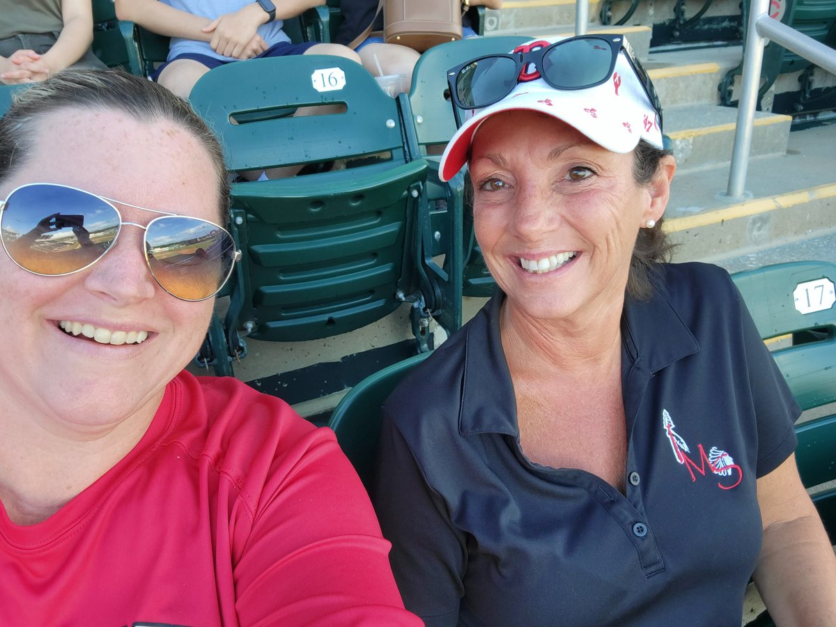 Allen_Math_IMS's tweet photo. Mrs. Allen and Ms. Tomasino representing IMS at the Mussels game. @IMS_Indians https://t.co/jvTZAk8FkV