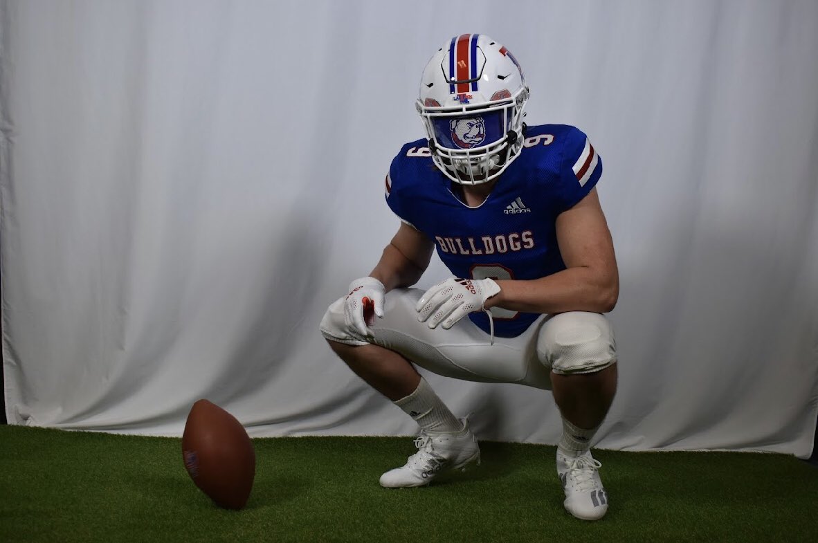 BenHaulmark's tweet photo. Blessed to receive an offer from Louisiana Tech University! @LATechFB @SCumbie_LaTech @LaTechSharp @coachscottparr8 @CoachCKillian @ArRecruitingGuy @OtisKirk23 @DannyWest247 https://t.co/MghV01k8bI