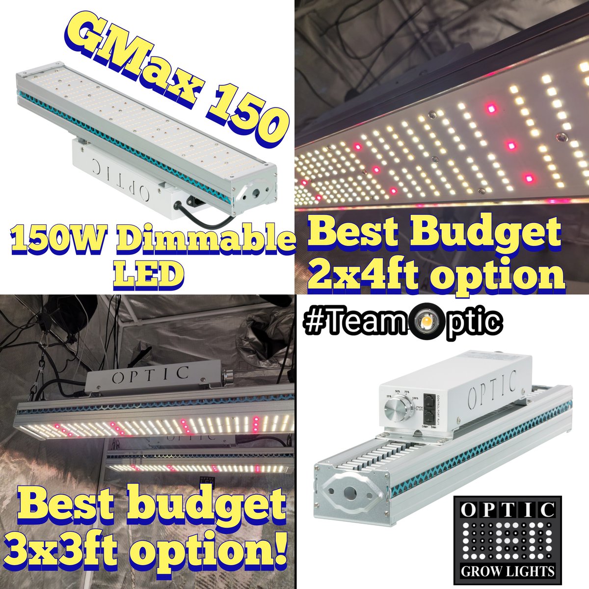 Find out what the GMax 150 can do for your garden. Dm us if you are interested. #teamoptic