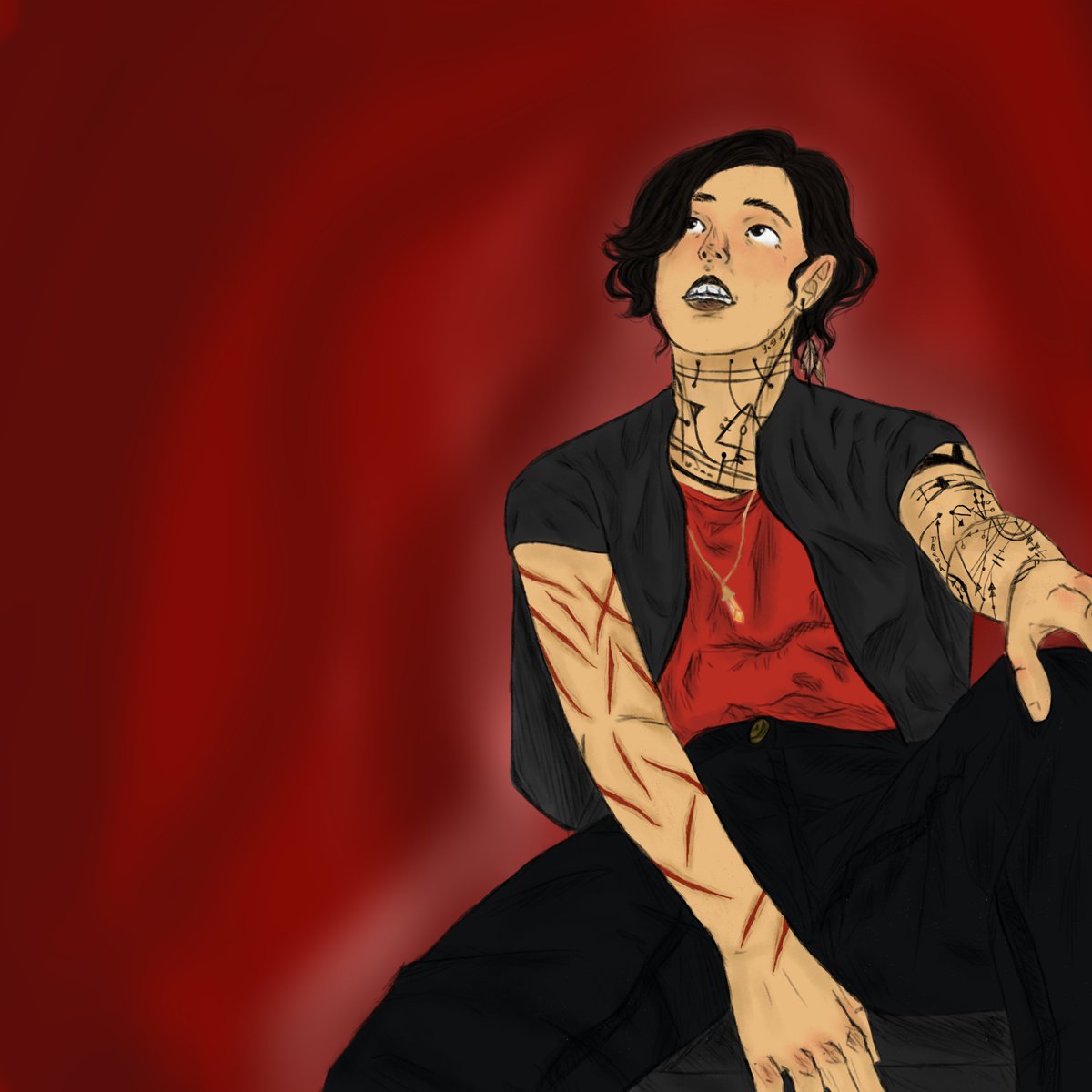 Galli_pd's tweet photo. veio o desenho @paperface_br #OrdemParanormal #ordemparanormalfanart #Calamidade https://t.co/8L1tBCo4Kn