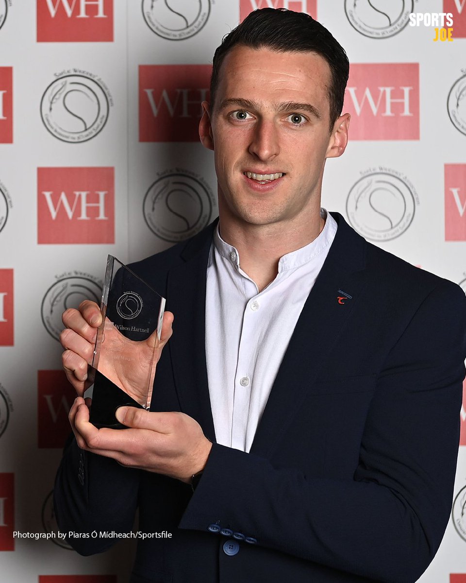 Niall Morgan has won the Gaelic Writers' Association Football Personality of the Year Award 🏆 👏