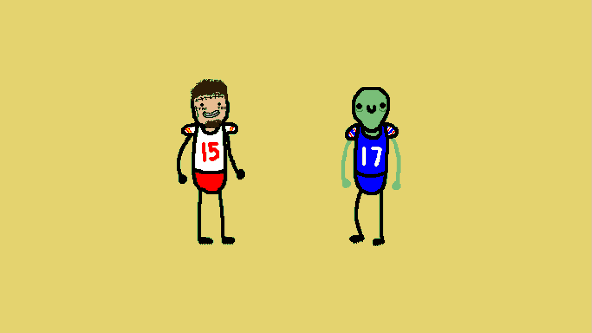 NFL's tweet photo. A preview of some big matchups on the schedule, @NFLPaint style. 😂

Post Mahomes vs. Josh Alien

@patrickmahomes | @JoshallenQB https://t.co/01KKqFfeWB