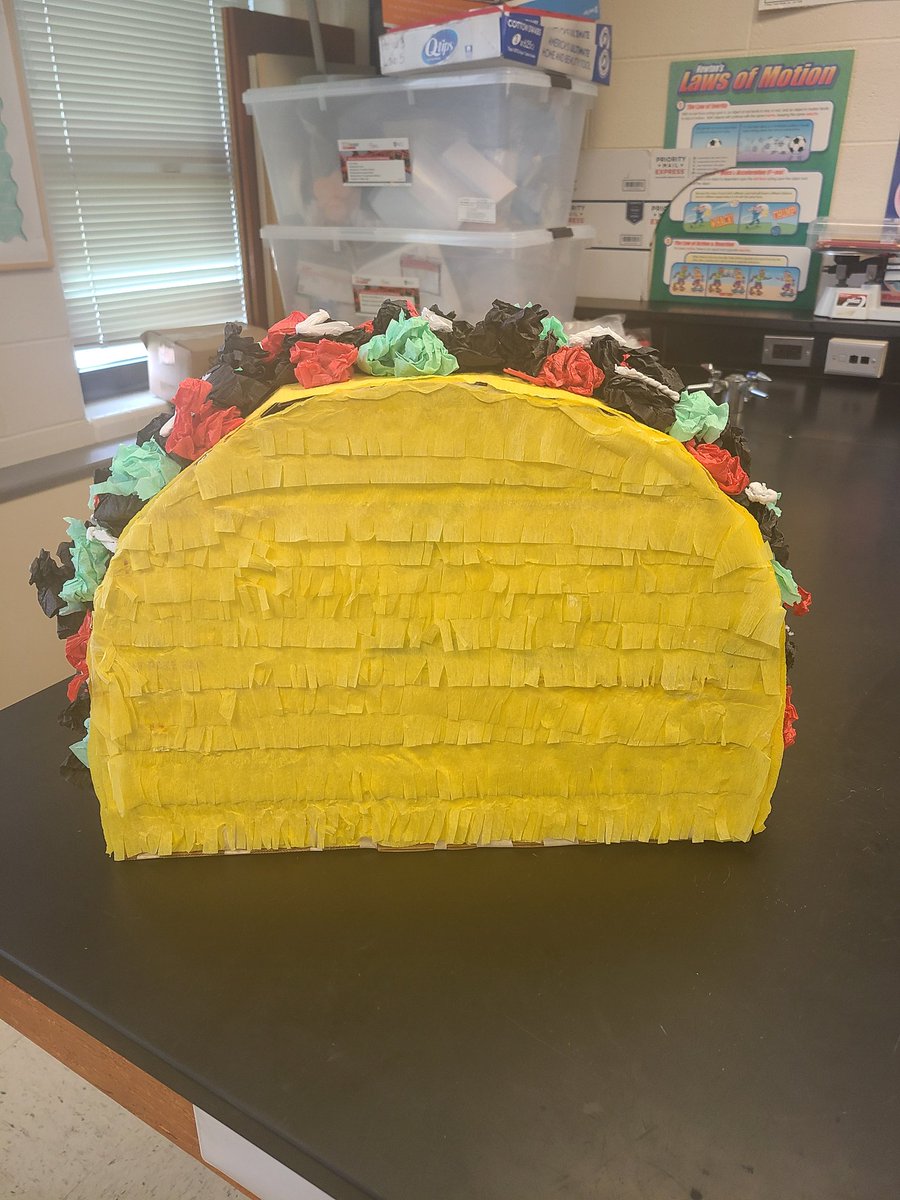 Look at these amazing piñatas my Spanish class made! Such talento at Prairie Middle School.  <a href="/Prairie220/">BMS Prairie Campus</a> <a href="/barrington220/">Barrington 220</a>