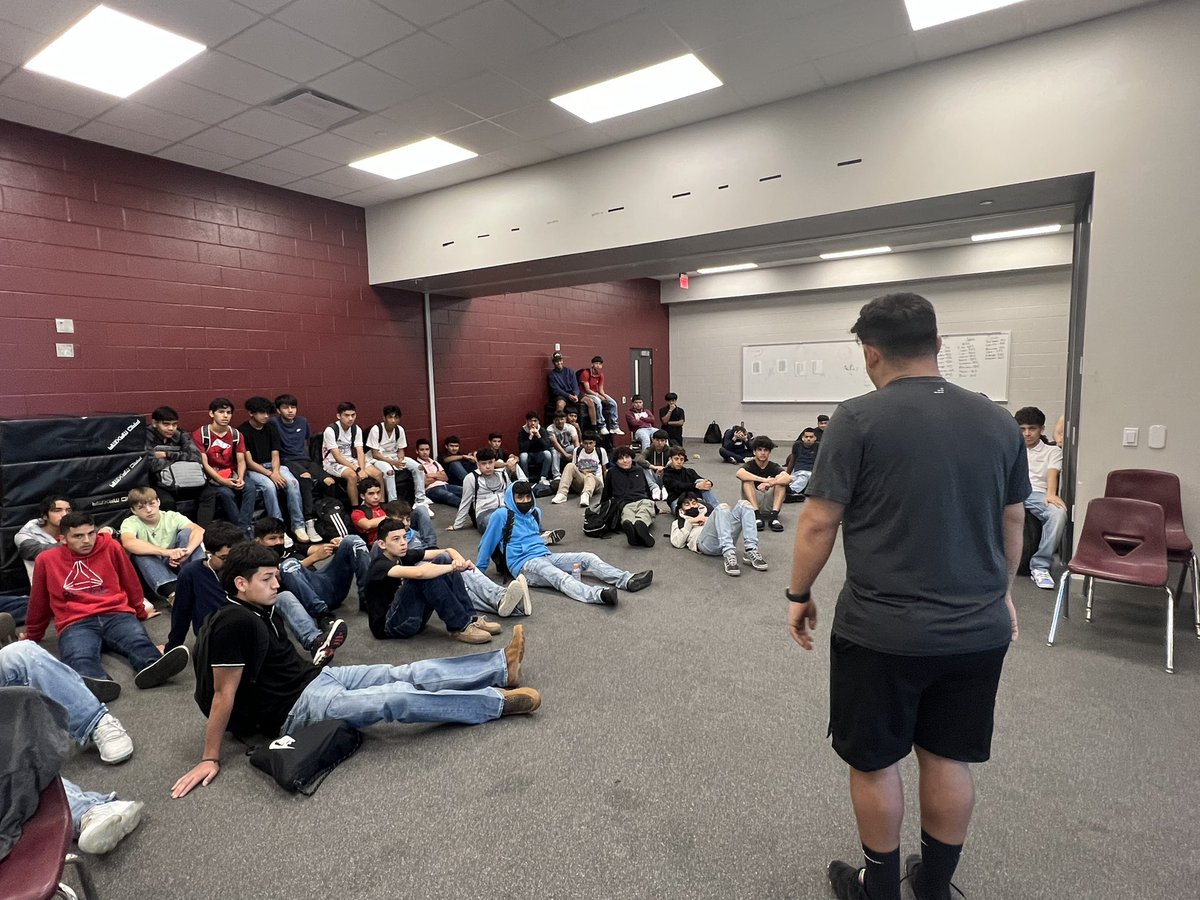 New Head Coach : Coach Garcia! Best of luck coach.