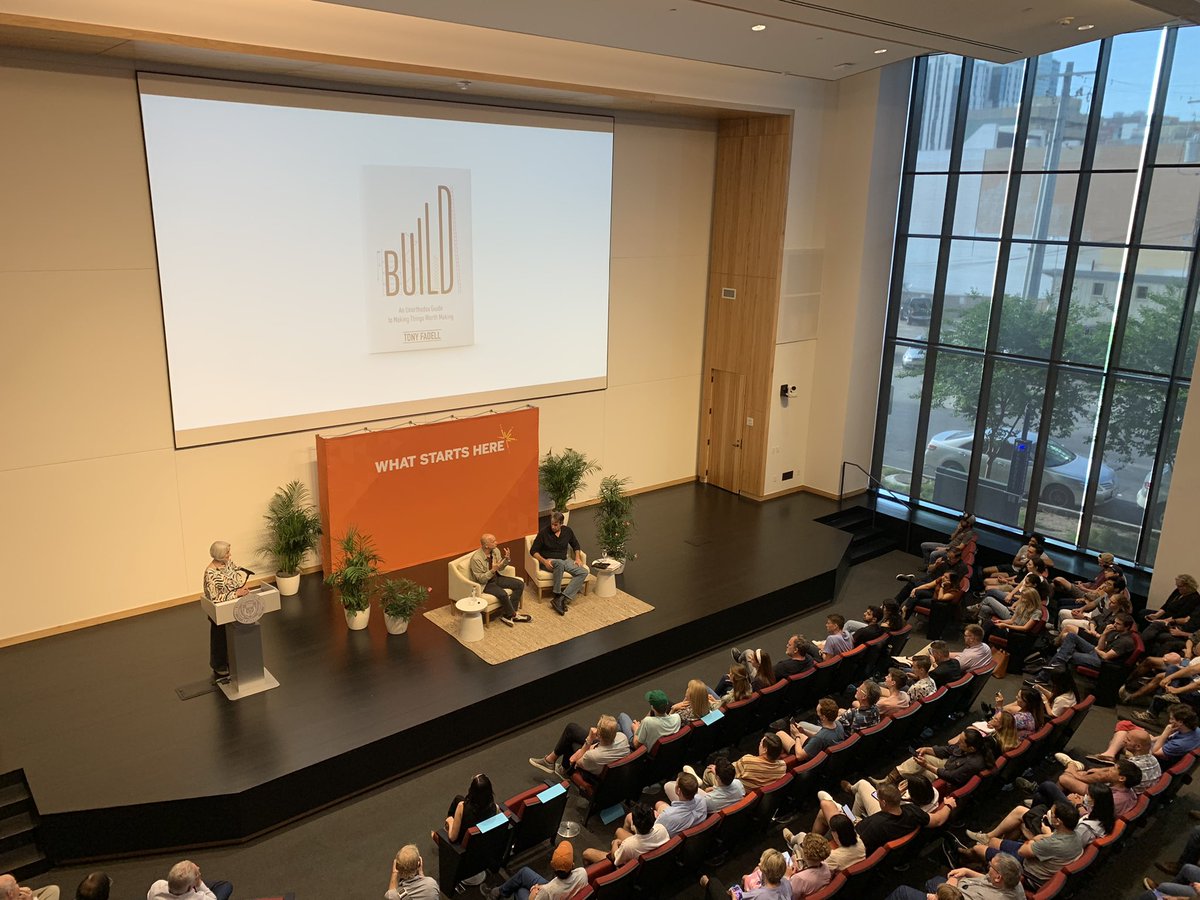 Great conversation with thought leaders <a href="/tfadell/">Tony Fadell</a> and <a href="/bgurley/">Bill Gurley</a>! If you missed it, grab the book: Build. Thank you <a href="/MillsLil/">Lillian Mills</a> and <a href="/JCHartzell/">Jay Hartzell</a> for helping bring this dynamic conversation to McCombs.