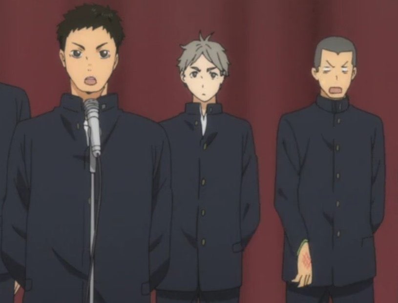 blackadlers's tweet photo. this remains one of the funniest sequences in haikyuu https://t.co/OHswQ0LuJw