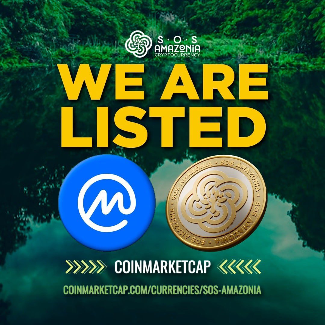 Tokensosamazon1's tweet photo. The new contract the SOS AMAZONIA has been released and we are already in the new CoinMarketCap! 🥳

📌 Contract:
0x9052c6cD6Bfb31A5bDf9C4CD500833dc5Dc2B22B

https://t.co/3ZSxzSqhJs https://t.co/2hIgVPOdfM