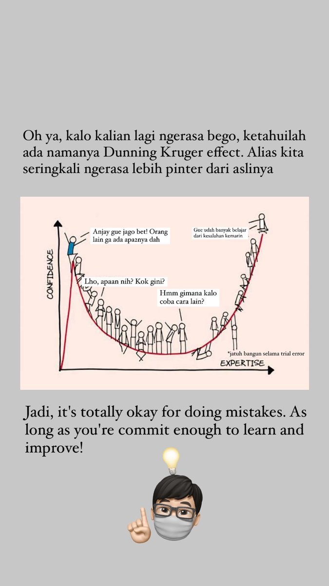 Sebuah motivasi di hari Sabtu pagi

Tetaplah berprogress, secara konsisten 🤝