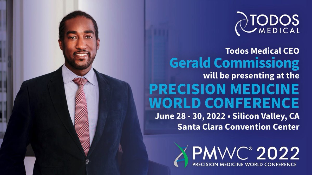 PMWCintl's tweet photo. Gerald Commissiong @G_Commish of @todosmedical to present #PMWC22 Silicon Valley JUNE 30 on Tollovir: a #novel #therapeutic candidate for #Covid-19. Summary of rationale and data in the development of Tollovir for the treatment of hospitalized patients. See you there! https://t.co/pzxZIPcfDl
