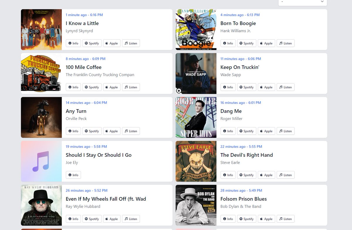 100 Mile Coffee getting some love from @SXMOutlaw this evening! In good company with <a href="/SteveEarle/">Steve Earle</a>, <a href="/raywylie/">Ray Wylie Hubbard</a>, and <a href="/Skynyrd/">Lynyrd Skynyrd</a> ! Thanks so much!