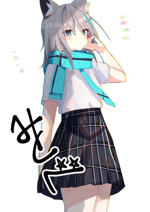 ワンドロ 178日目
ブルアカ シロコ 