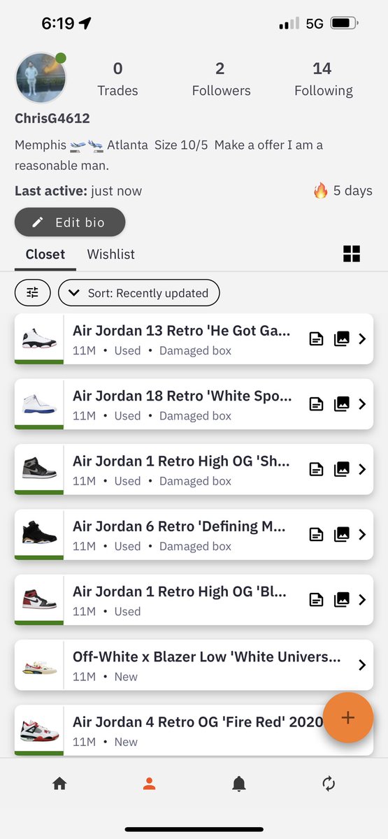 WCGray901's tweet photo. @tradeblock_us Send offers! https://t.co/tsPgt8Q7fz