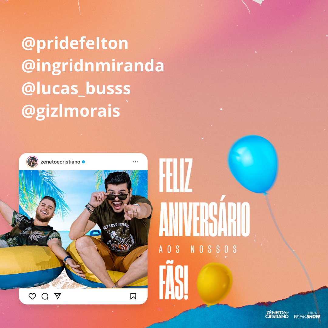 Zé Neto e Cristiano tweet media