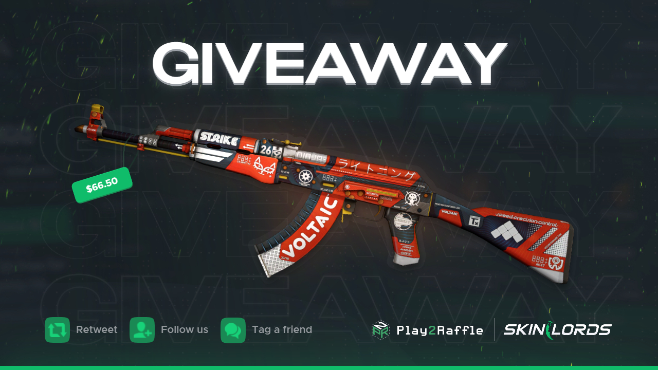 enkel have tale SkinLords on Twitter: "AK-47 Bloodsport 🎁 CSGO Skin Giveaway! ✓ To enter:  - Follow @Play2Raffle and us - Retweet and Tag a friend Ends in two days!  Best of luck! https://t.co/RPkhIipTxH" / Twitter