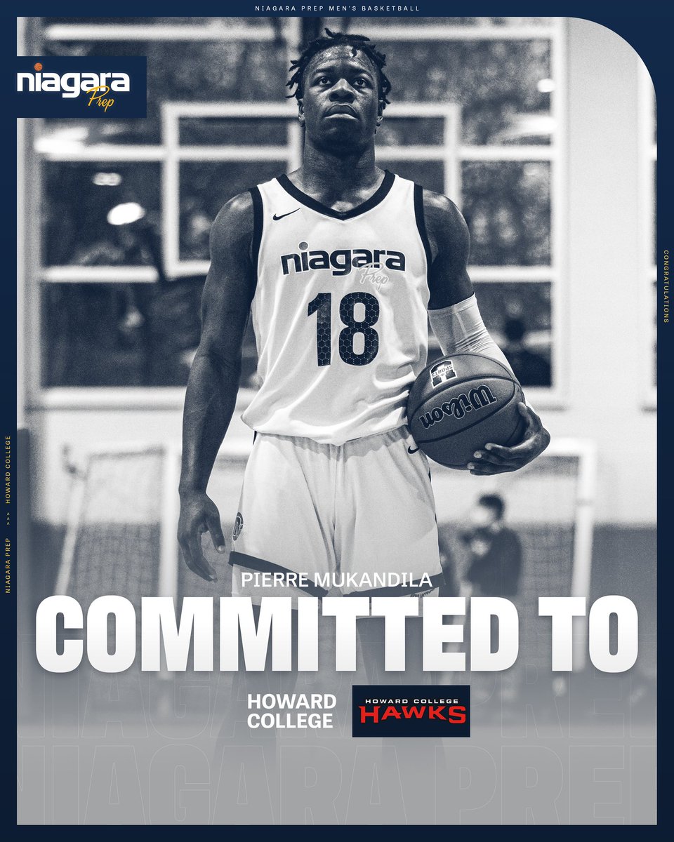 Congratulations to Pierre Mukandila who has committed to Howard College in Texas! Pierre becomes the first Niagara Prep player to join an American post-Secondary program!

<a href="/PierreMukandila/">Pierre</a>