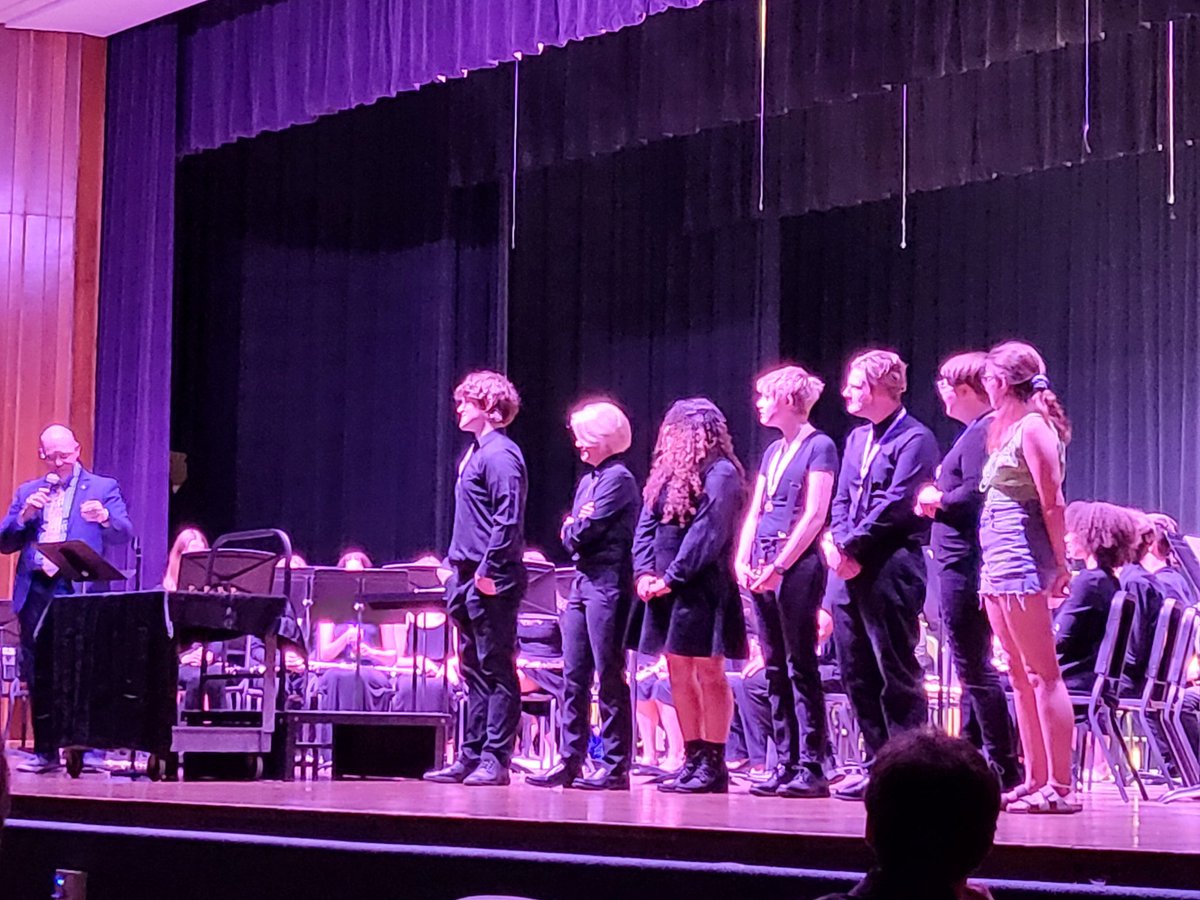 Senior Concert Band members honored tonight at the Spring Awards Show! Thank you seniors for you leadership and service!
<a href="/CvilleBlueReg/">Centerville Bands</a> <a href="/CSHSbulldogs/">CHSBulldogs</a> <a href="/CMRoesch73/">Charles M. Roesch</a>