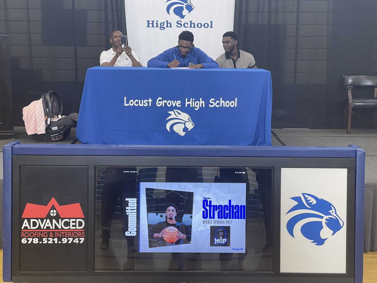 Congrats to my guy @LghsBoysbball 2022 <a href="/StrachanGeordon/">Geordon Strachan🧳🔖</a> on signing with <a href="/middle_prep/">Middle Georgia Prep</a>. Proud of you, your future is bright, and I know your mom is proud!!!