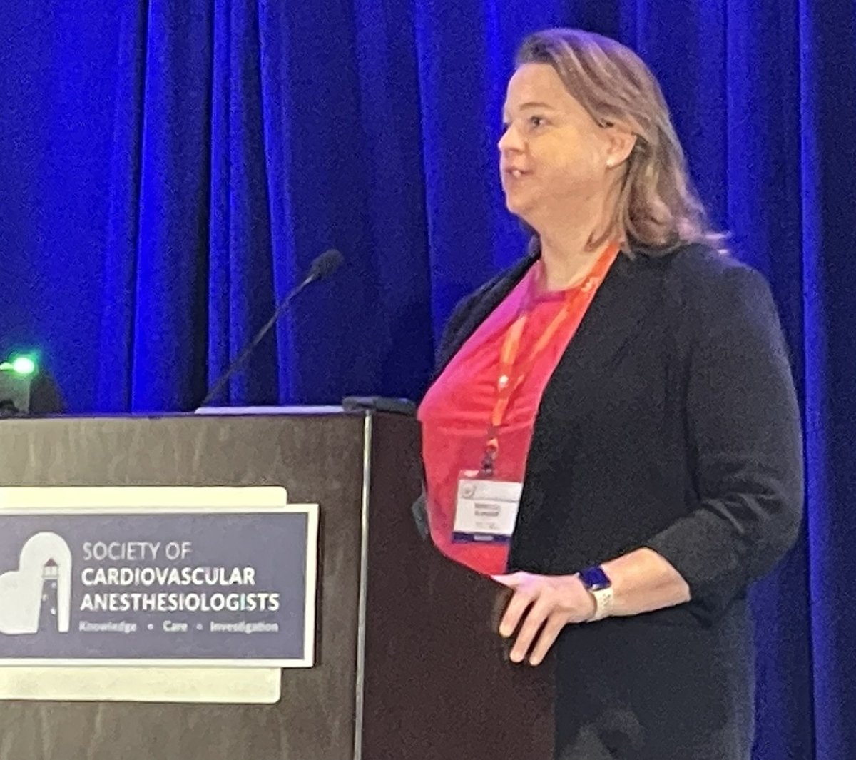 LKolarczyk_MD's tweet photo. @ryklinger presenting at #SCATAS2022 Pro-con debate on opioids in thoracic surgery. She crushed the Pro- side of the argument with strong, literature supported arguments. Well done Dr. Klinger! @scahq @Duke_Anesthesia https://t.co/93JNan1ZWj