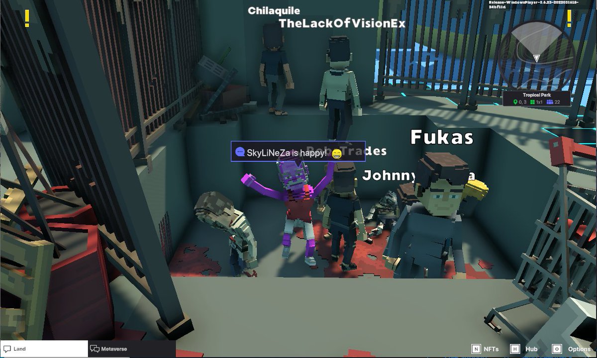 SkylineAnan's tweet photo. @TheSandboxGame No Fear. https://t.co/CtvAdnz8Um