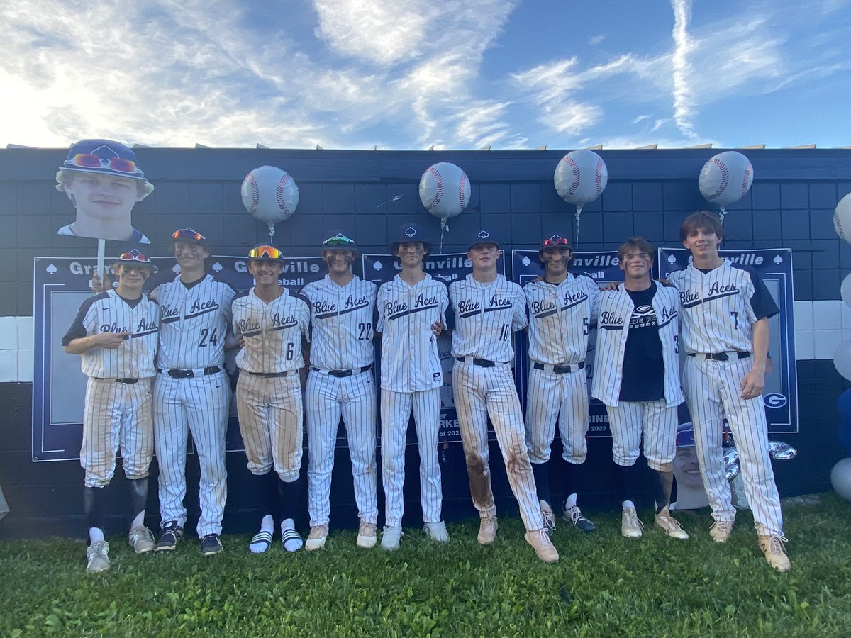 ⚾️ LCL Baseball

FINAL
🐾 Licking Valley 4
♠️ Granville 5

Andrew Nemec walks it off for <a href="/GVILLE_ACES_BB/">Granville Blue Aces Baseball</a> on Senior Night!

Granville puts up 4️⃣ runs in the final frame to steal the win from LCL rival Licking Valley! 

#SRscores