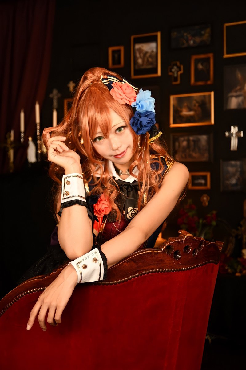Roselia 今井リサ 7thライブ衣装あ cosplay #コスプレ ─🌹゜。゜───