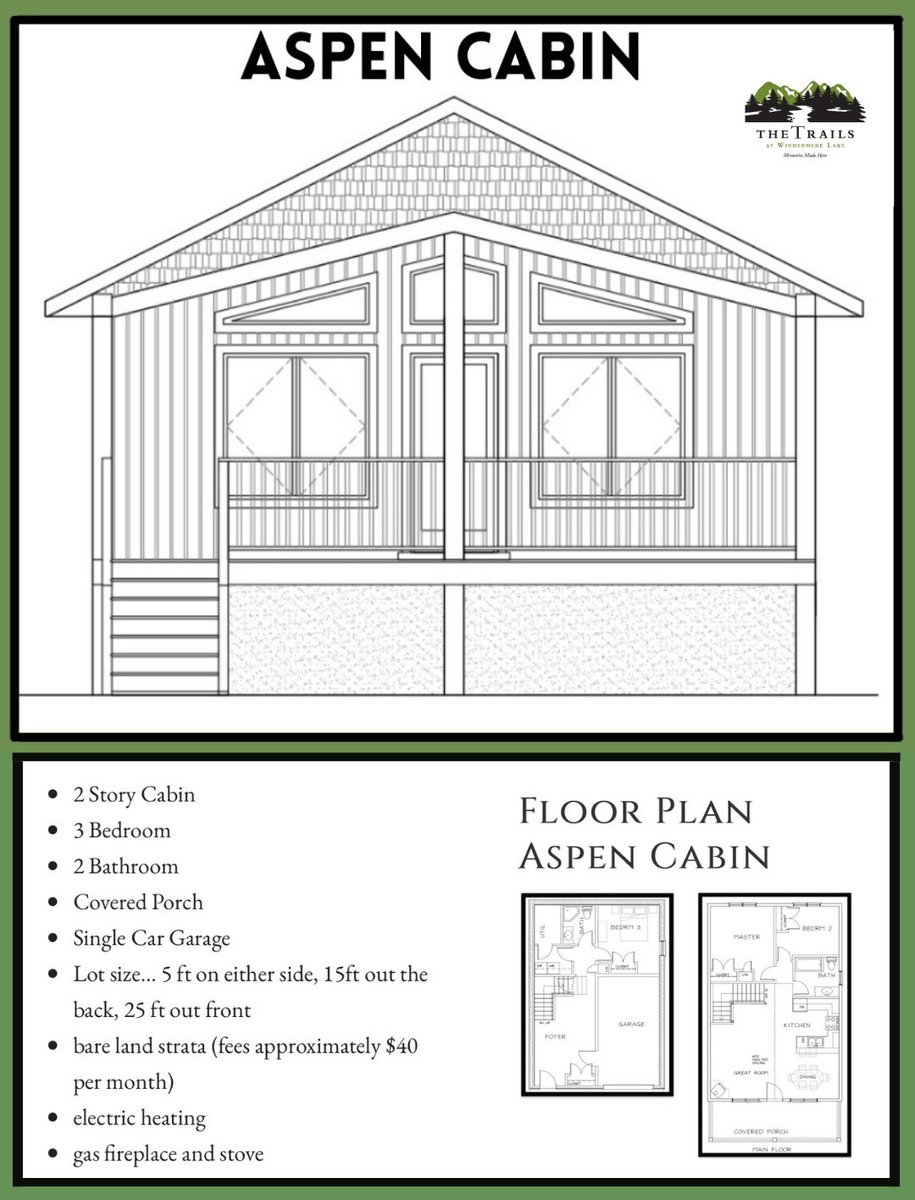 Tanglewood Cabins at The Trails in Windermere:

Bare Land Strata Community, Minutes from Lake Windermere, Forest Setting, Sustainable Builds.

🔹Click on the link to learn more:
trailsatwindermere.com/community/cabi…

#canada #BritishColumbia #bcrealestate #columbiavalleybc #realestate #homes