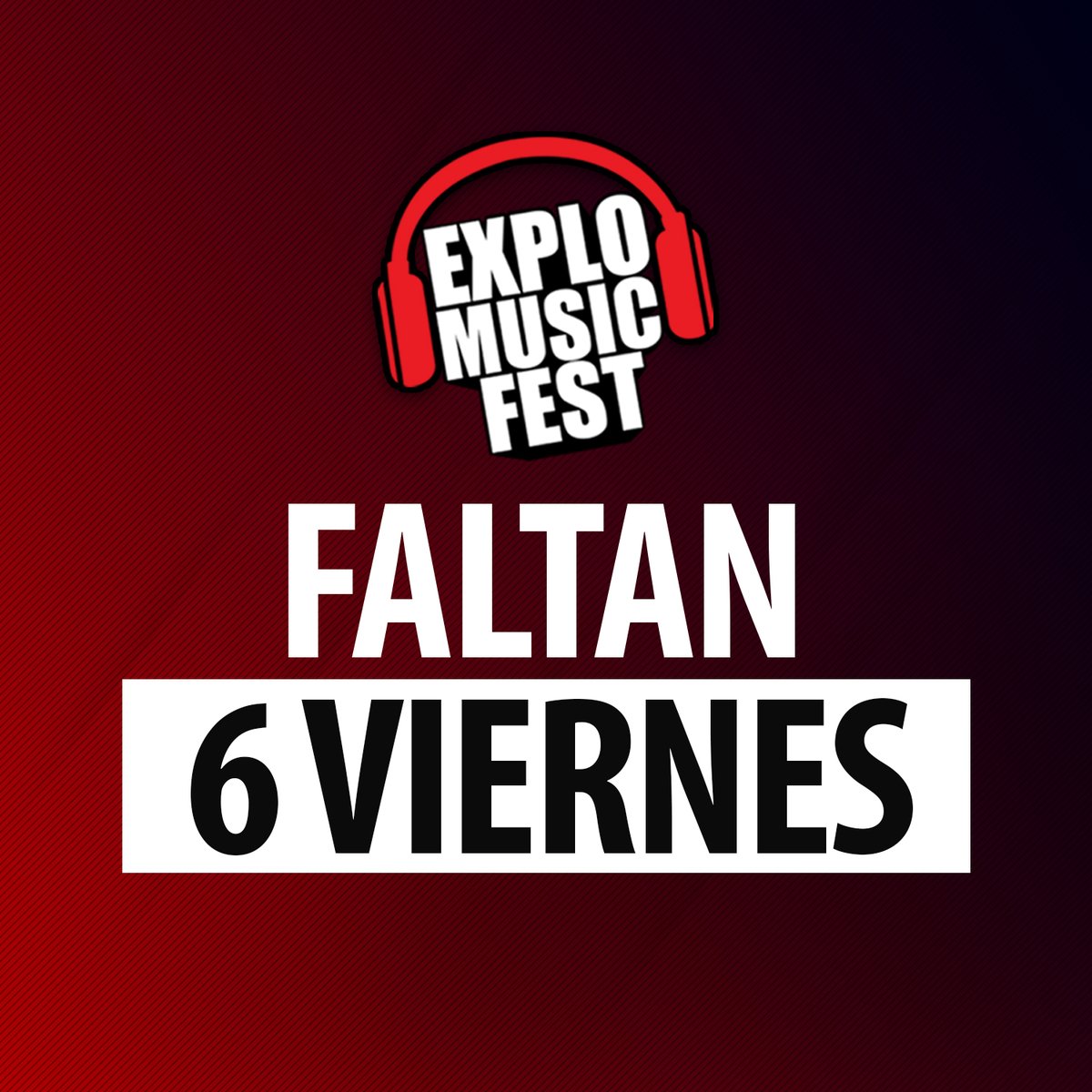 ¿Ya estás listo? 😱
Faltan sólo 6 viernes para la #Explo2022 🔥

📍Apresúrate para adquirir tus entradas platea y palco en fraterticket.com, Banrural y Fráter Librería.