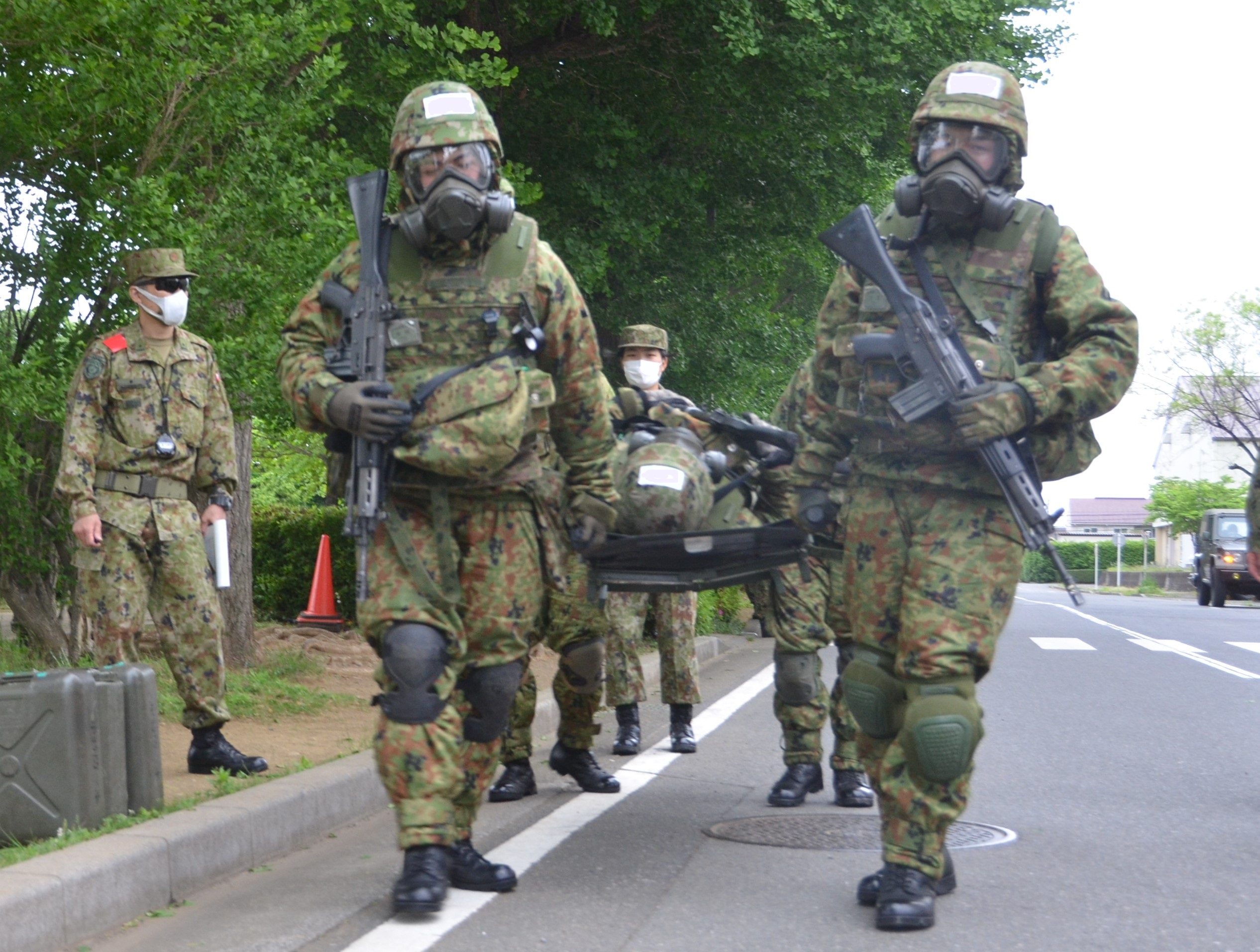 陸上自衛隊 中央特殊武器防護隊 最先任上級曹長 チャレンジ