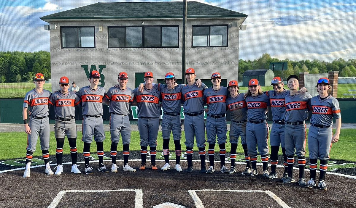 Congratulations to our Diamond Dukes, EBC Champions!  🧡🖤⚾️