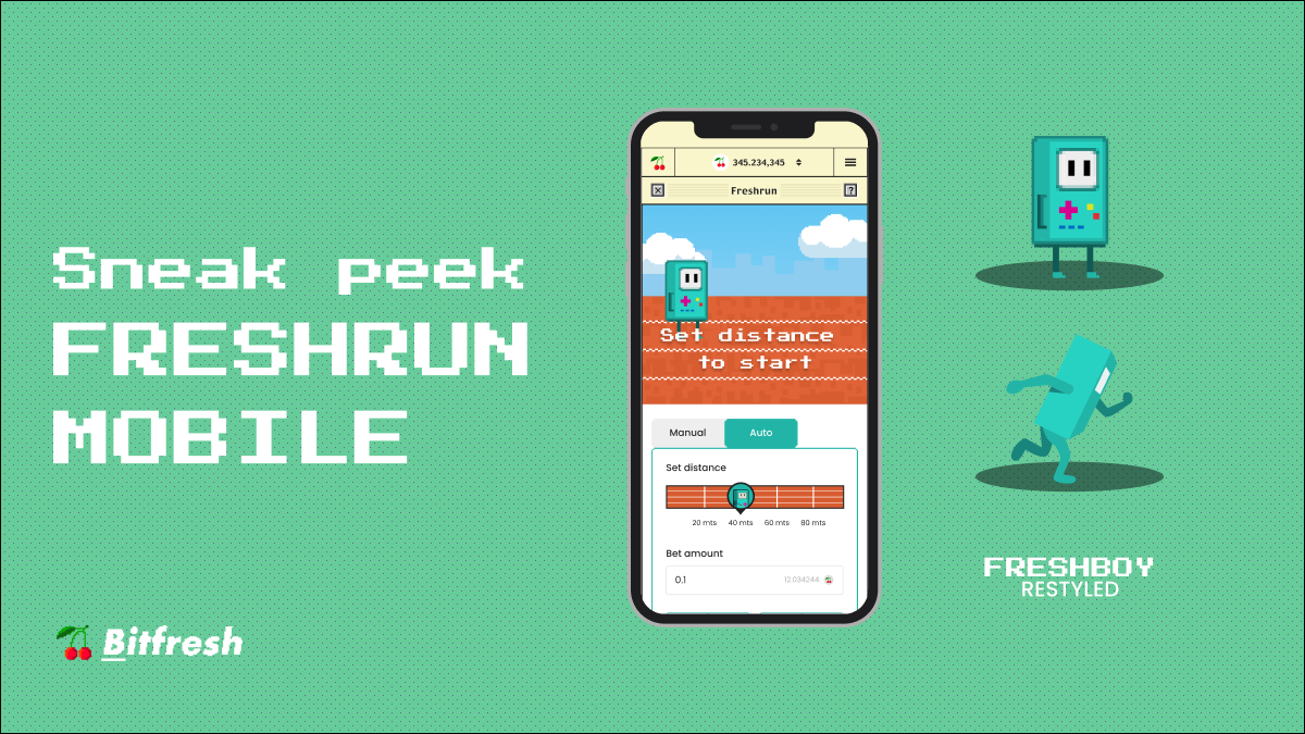 BitFreshWIN's tweet image. Freshrun 2.0 is on the way! And we expect that come to light soon. 
But, despite it is still in development, we want to share a sneak peek of the mobile version with you! 🤩

We can’t wait for it to be ready! ♥️