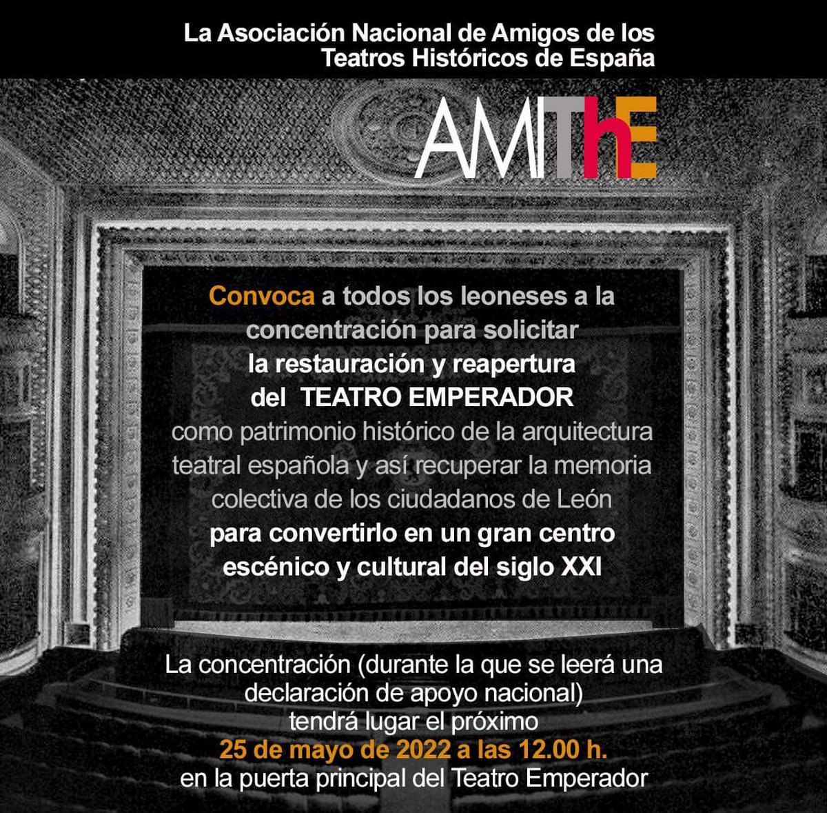 DelOrbigo's tweet photo. Salvemos el Teatro Emperador https://t.co/HEvqaQb4V2