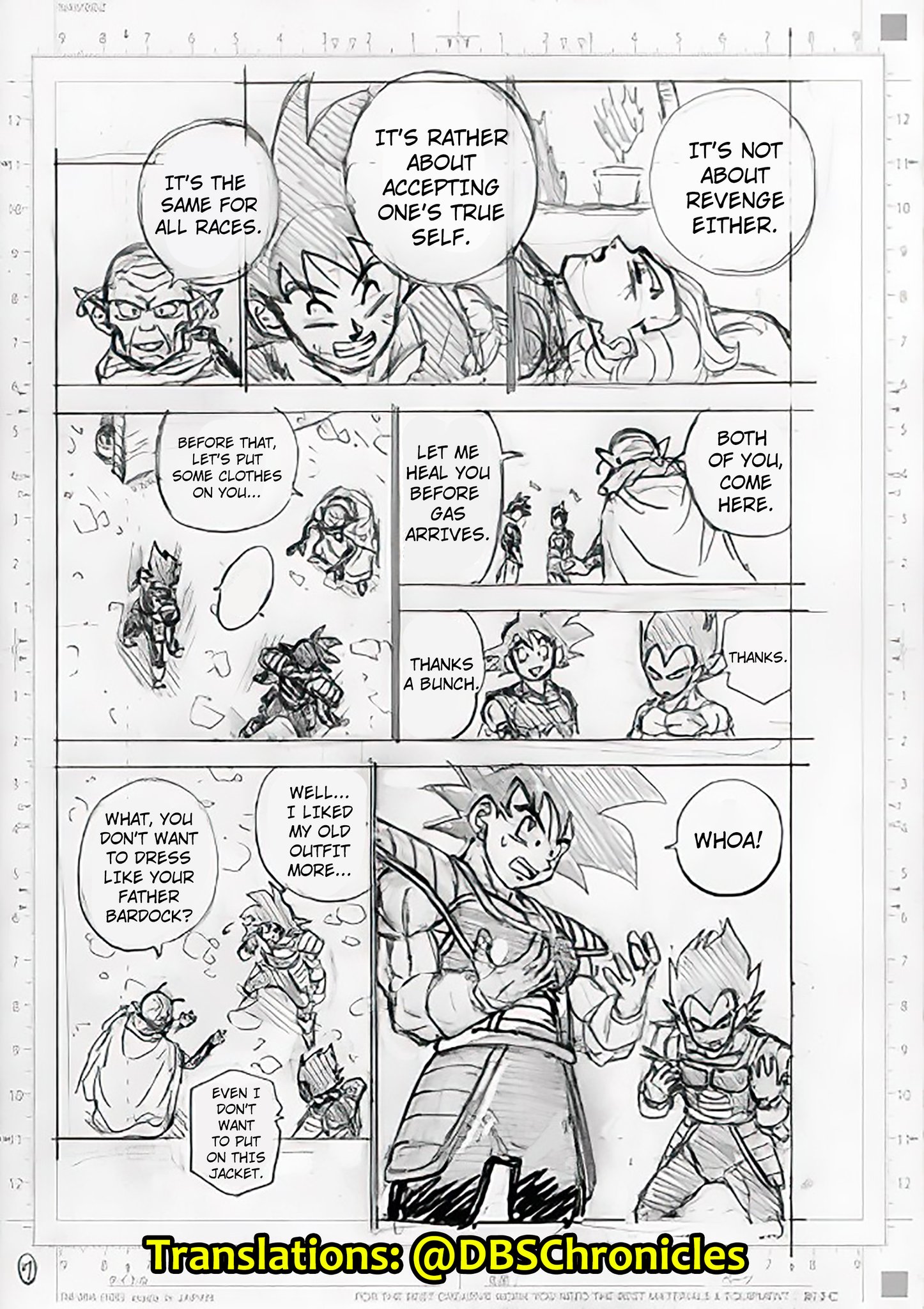 Dragon Ball Grievous — Here are some of the manga panels from