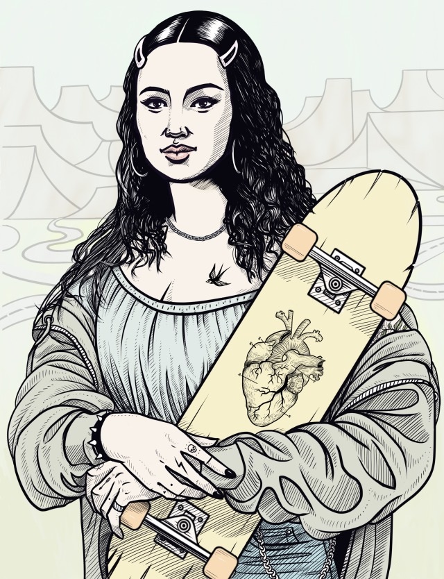 FARAxARTxLAB's tweet image. Mona Skater!

#NFT #NFTCommunity #NFTGiveaway #NFTGiveaways